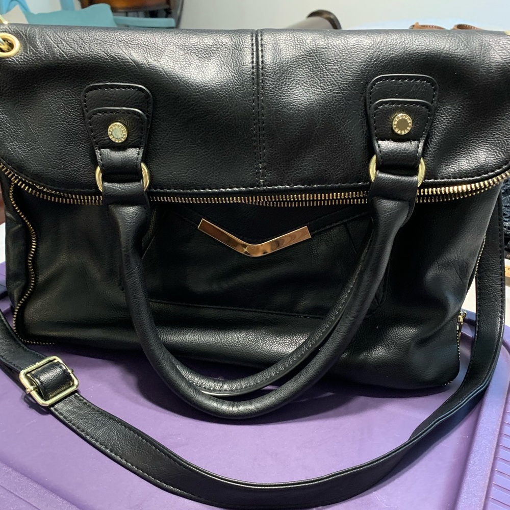 Steve Madden Tote Large Black Bag..